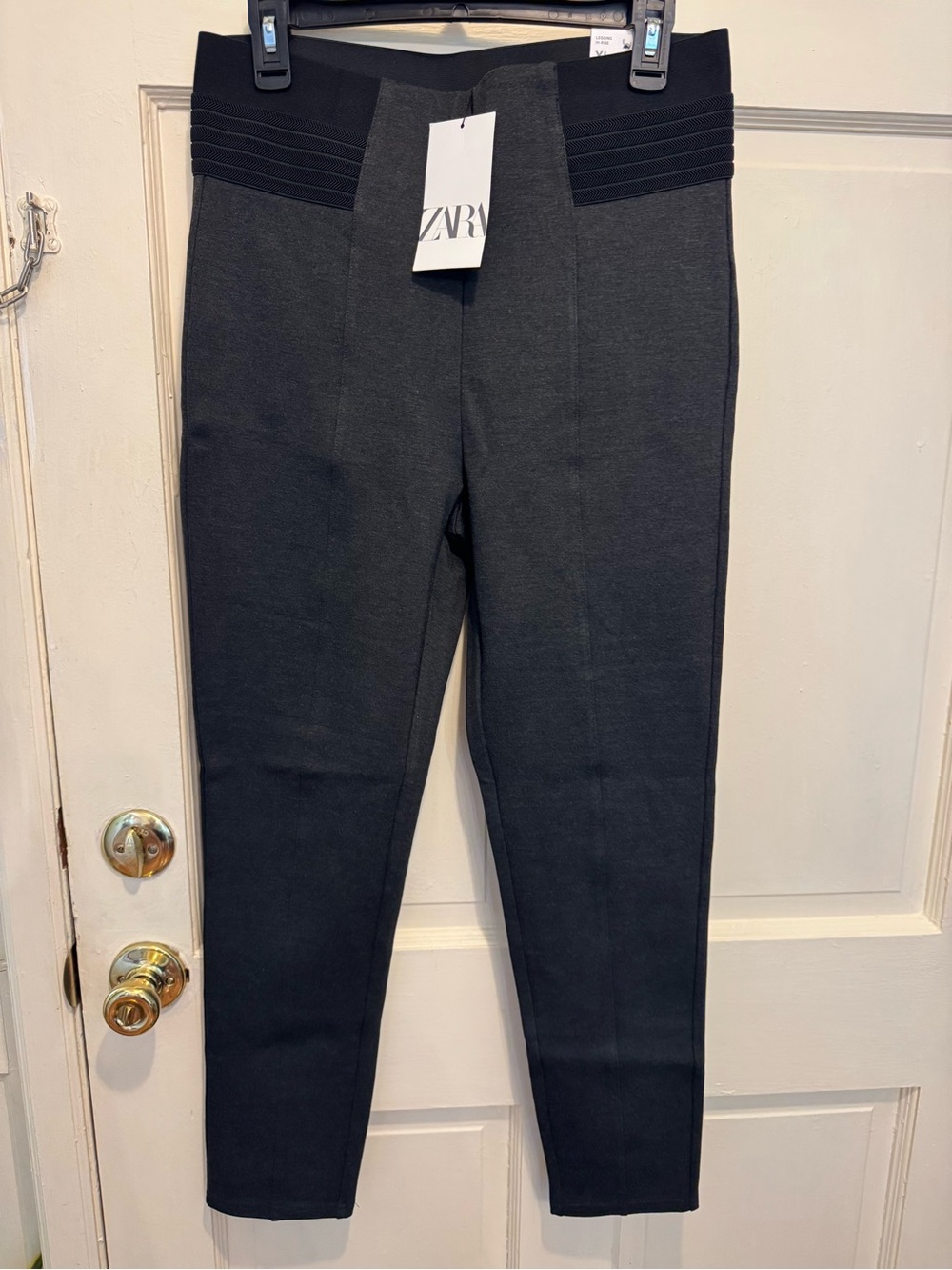 Zara Wide Waist Elastic Leggings